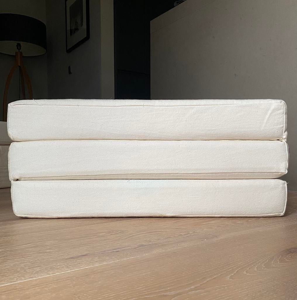Futon matras / logeermatras - 2 stuks, Huis en Inrichting, Slaapkamer | Matrassen en Bedbodems, Ophalen, Gebruikt, 140 cm, Twijfelaar