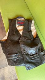 Leren heavy motor vest XL, Motoren, Kleding | Motorkleding, Ophalen, Tweedehands