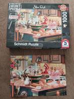Schmidt puzzel 1000stukjes zgan katten met verborgen beelden, Ophalen of Verzenden, 500 t/m 1500 stukjes, Zo goed als nieuw