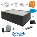 Zelfbouw zwembad compleet puzzel verbinding in een dag klaar, 120 cm of meer, Ophalen of Verzenden, Rechthoekig, 300 cm of meer