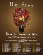 The fray concert tickets 3 x, Tickets en Kaartjes, Twee personen, November