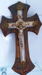 Antieke. Houten kruis., Ophalen of Verzenden