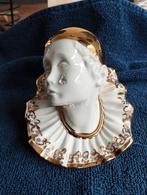 Pierrot R.G. porselein beeld met Swarovski steentjes, Ophalen of Verzenden