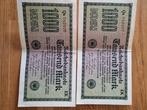 1000 Mark uit 1922, Postzegels en Munten, Bankbiljetten | Europa | Niet-Eurobiljetten, Ophalen of Verzenden