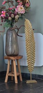 Mooie grote decoratie Veer van ijzer, Huis en Inrichting, Woonaccessoires | Zuilen en Pilaren, Ophalen of Verzenden, Zo goed als nieuw