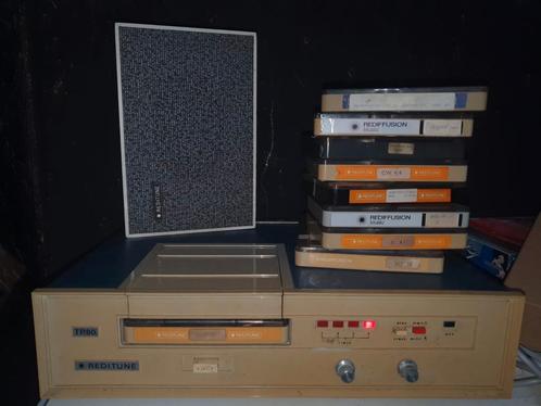 Zeldzaam! Reditune TP80 BMP inclusief cassettes en speakers, Audio, Tv en Foto, Cassettedecks, Overige merken, Ophalen of Verzenden