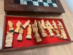 Chinees houten schaakbord met schaakstukken, Hobby en Vrije tijd, Gezelschapsspellen | Bordspellen, Een of twee spelers, Ophalen of Verzenden