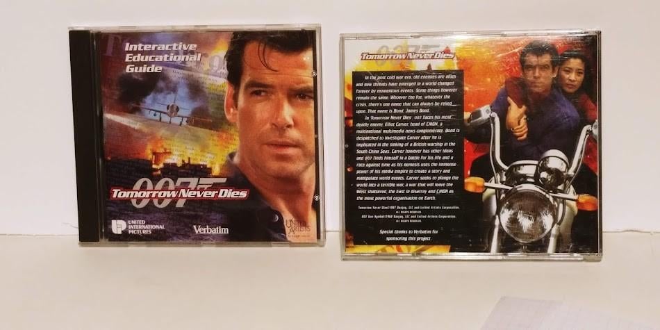 james bond 007 interactieve CD ROM TND, Cd's en Dvd's, Cd's | Filmmuziek en Soundtracks, Ophalen of Verzenden, Zo goed als nieuw