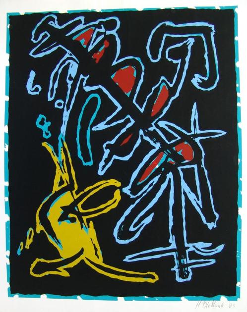 Serie van zes prenten van het Grafisch Atelier, Antiek en Kunst, Kunst | Litho's en Zeefdrukken, Ophalen