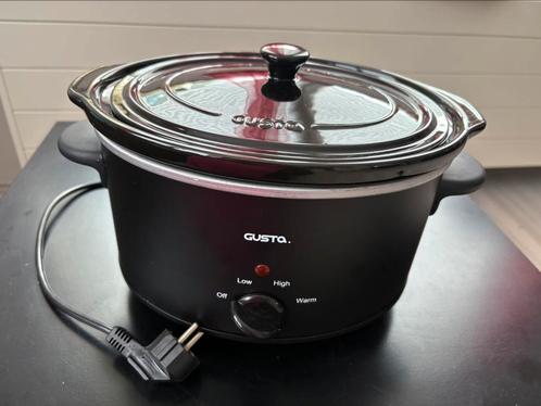 Gusta slowcooker met koeltas, Witgoed en Apparatuur, Slowcookers, Nieuw, Ophalen of Verzenden