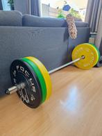 Barbell set, Sport en Fitness, Fitnessmaterialen, Ophalen, Gebruikt, Halterset