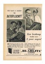 Philips - Advertentie uit Tijdschrift 1938, Verzenden, Gebruikt