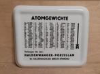 Atoom gewichten tabel Haldenwanger-Porzellan, Antiek en Kunst, Ophalen of Verzenden