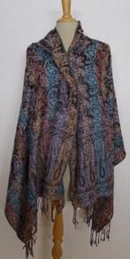 Mooie kleuren batik print sjaal, Maat 42/44 (L), Sjaal, Zo goed als nieuw, Verzenden