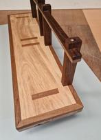 Massief houten wandschap van eiken en mahonie, Ophalen of Verzenden, Nieuw