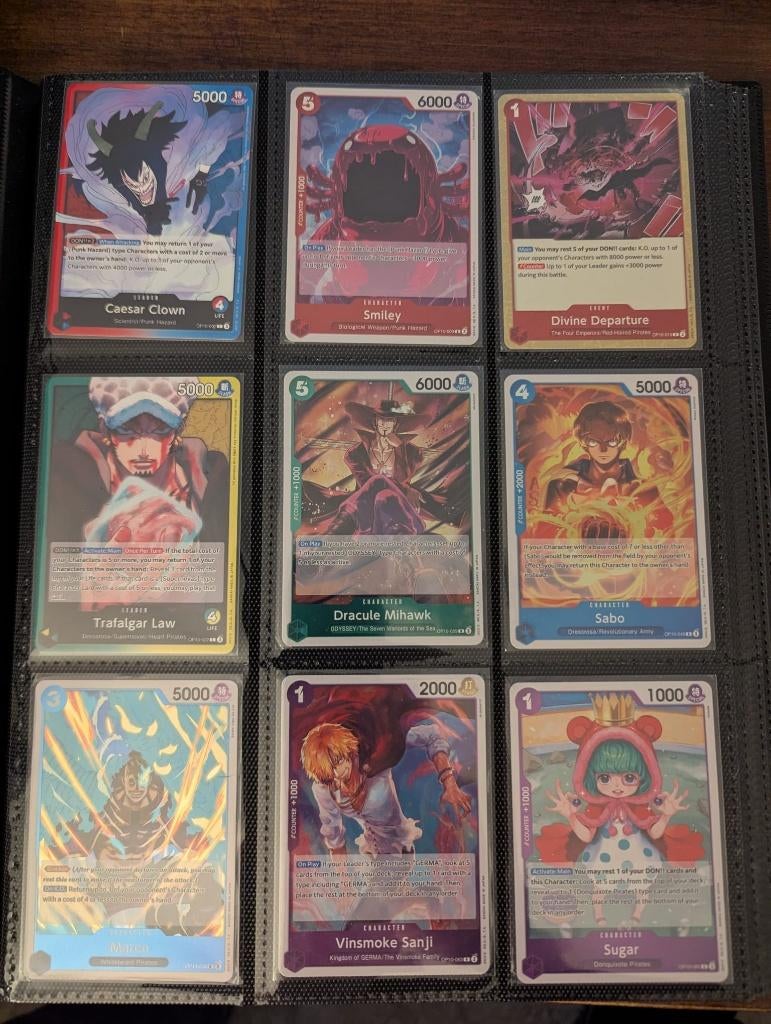 One piece TCG Don/R/L (OP-10/OP-11/OP-12/OP-14/EB04), Eén persoon