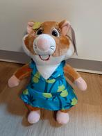 AH hamster zomer knuffel met jurk 30 cm, Ophalen of Verzenden