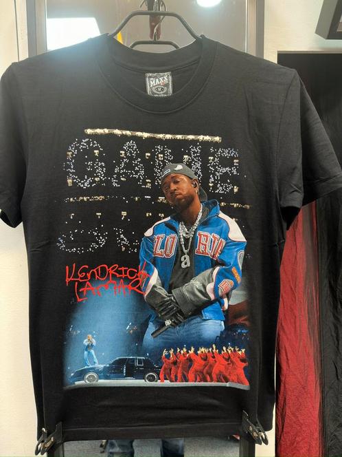 Kendrick lamar t-shirt maat medium met achter opdruk, Kleding | Heren, T-shirts, Nieuw, Maat 48/50 (M), Blauw, Ophalen of Verzenden