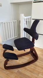 Stokke Varier Thatsit Balans Kniestoel Design bureaustoel, Huis en Inrichting, Bureaustoelen, Ophalen, Zwart, Zo goed als nieuw