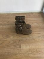 Shabbie bruine enkellaarsjes maat 38, Ophalen of Verzenden, Zo goed als nieuw, Bruin