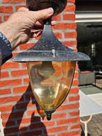 Antieke Franse Hanglamp, Antiek, Gebruikt, Ophalen of Verzenden, Glas