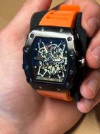 Richard Mille Oranje Speciaal uurwerk, Ophalen of Verzenden, Nieuw, Oranje