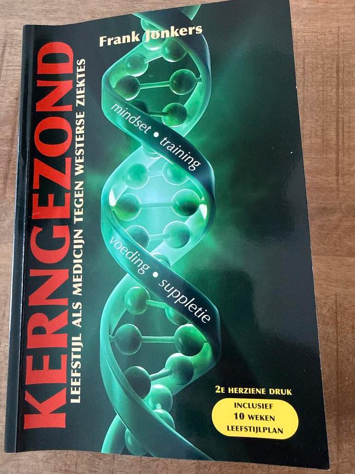 Kerngezond - Frank Jonkers - Gezondheid en Voeding, Boeken, Gezondheid, Dieet en Voeding, Zo goed als nieuw, Gezondheid en Conditie