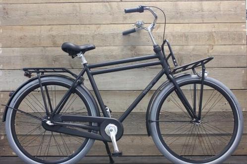 Union Load transport heren "Black Matt" 3 versnellingen, Fietsen en Brommers, Fietsen | Heren | Herenfietsen, Nieuw