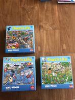 Puzzels Thats life, Hobby en Vrije tijd, Denksport en Puzzels, Ophalen of Verzenden, 500 t/m 1500 stukjes, Zo goed als nieuw, Legpuzzel