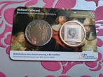 2 euro + Penning Hollandse Schilders 2019 Rembrandt coincard, Ophalen of Verzenden, Euro's
