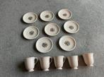 Wedgwood Conway koffie kopjes en schotels, Ophalen of Verzenden, Kop en/of schotel