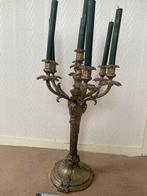 Antieke 7-armige kandelaar, Ophalen, Koper of Brons