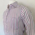 Hugo Boss shirt - overhemd - fresh stripe cotton - heren, Kleding | Heren, Overhemden, Overige kleuren, Verzenden, Halswijdte 39/40 (M)