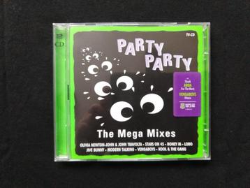 Party Party - The Mega Mixes 2CD (80s/90s) beschikbaar voor biedingen