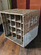 Riviera Maison wijnmand., Huis en Inrichting, Woonaccessoires | Wijnrekken, Ophalen, Overige materialen, 15 tot 25 flessen, Zo goed als nieuw