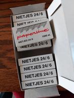 Nietjes 24/6 - Paperline 1000 stuks, Ophalen of Verzenden