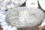 Kristallen schotel/Serveerschaal, Verzenden, Rechthoekig, Glas