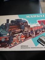 Märklin HO basis doos 2963,tran. locomotief, wagons, rails,, Wisselstroom, Gebruikt, Locomotief, Ophalen of Verzenden