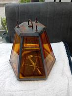 Oude lampenkap,mijnen embleem in glas lood, Ophalen of Verzenden