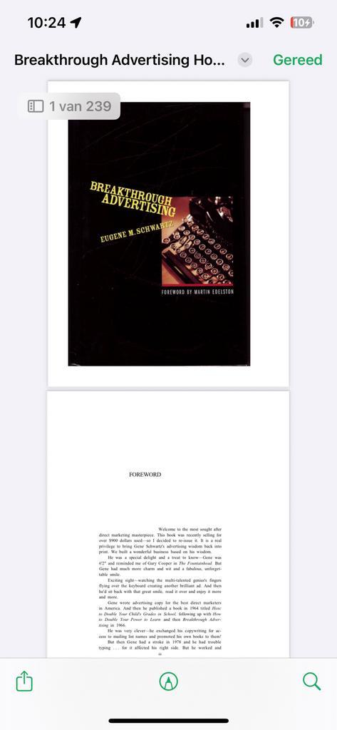 Breakthrough Advertising van Eugene Schwartz E-Book pdf, Boeken, E-books, School, Studie en Wetenschap, Ophalen of Verzenden