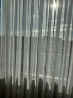Linnen gordijn wit, Huis en Inrichting, Ophalen of Verzenden, Zo goed als nieuw, 50 tot 100 cm, 200 cm of meer