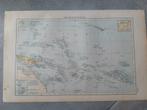 185 / eilanden ten Noord Oosten van Australië Litho uit 1899, Ophalen of Verzenden