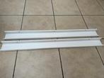2 ikea RIBBA wandplanken wit 115 cm, Ophalen, Zo goed als nieuw
