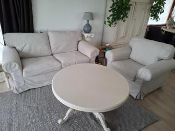 Complete eetkamerset + woonkamerset - afbeelding 6