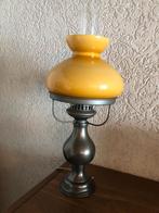Tinnen tafellamp, Antiek en Kunst, Antiek | Kandelaars, Ophalen of Verzenden, Overige materialen