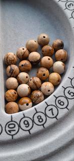 Jaspis Kralen 8mm - 23 stuks, Ophalen of Verzenden, Nieuw, Kraal