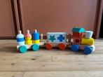 HEMA houten speelgoedtrein, Ophalen of Verzenden, Zo goed als nieuw, Duw- of Trekspeelgoed