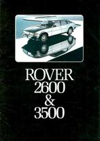 Brochure Rover SD1 2600 en 3500, Gelezen, Overige merken, Ophalen of Verzenden