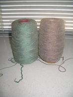 Grote Konen Garen Bruin +Groen + Oranje( nr 2 ) Vintage, Ophalen, Nieuw