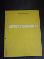 Hans Koetsier Advertisement Staatsuitgeverij paginagrote blz, Ophalen of Verzenden, Zo goed als nieuw, Hans Koetsier, Overige typen
